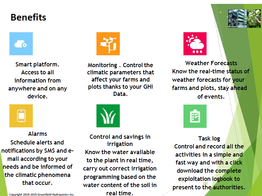 SmartAPP platform benefits: alerts, irrigation savings, task logs and more